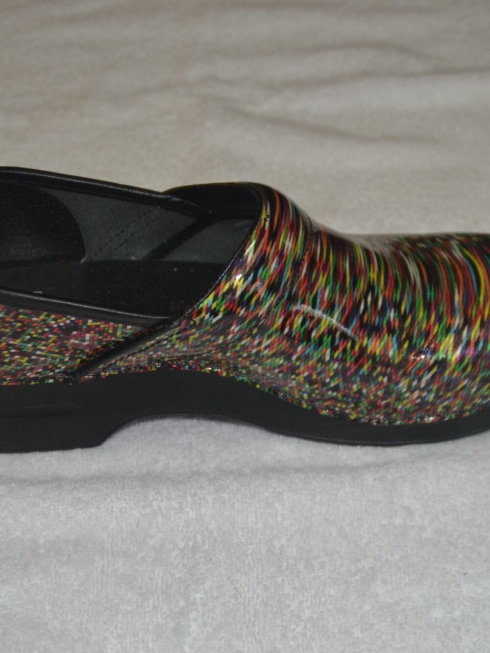 Dansko Multicolor Patterned Clogs - Picture 6 of 12